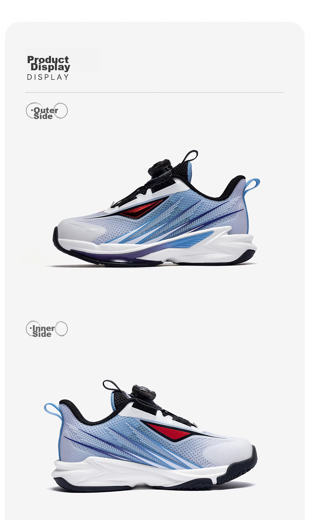 Anta Kids Flying Knight Balance Bike Shoes Children's Shoes 2026 Spring Summer Adjustable Sports Running Shoes Toddler 312629960 4